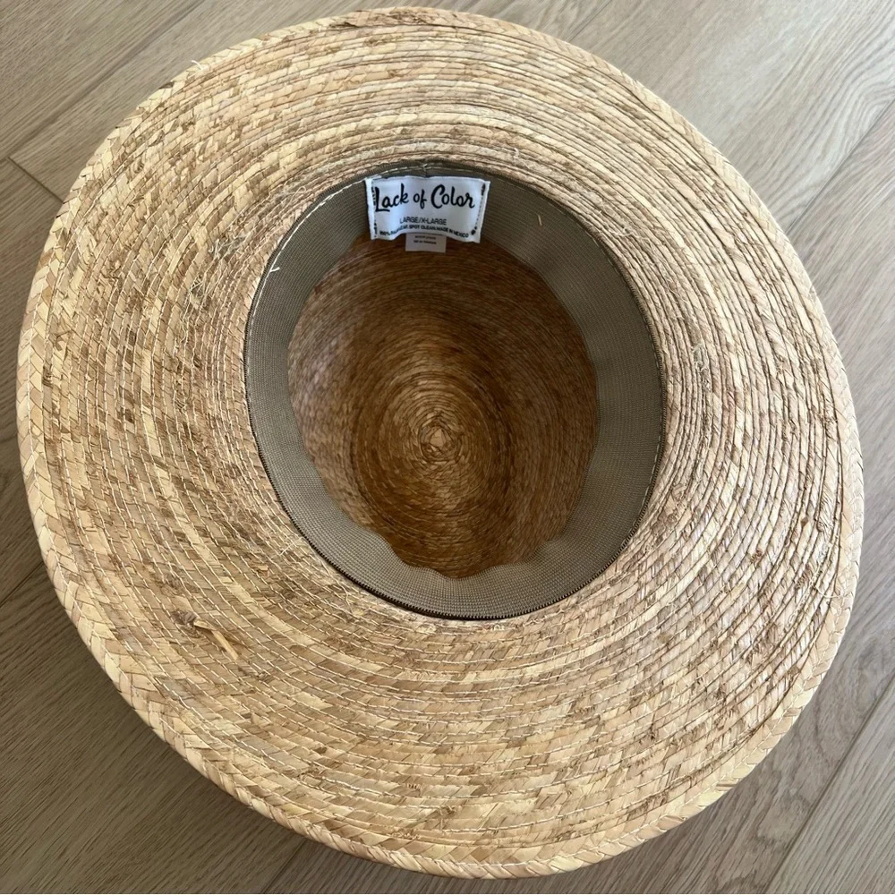 Lack of Color Palma Straw Fedora Hat - Picture 7 of 11